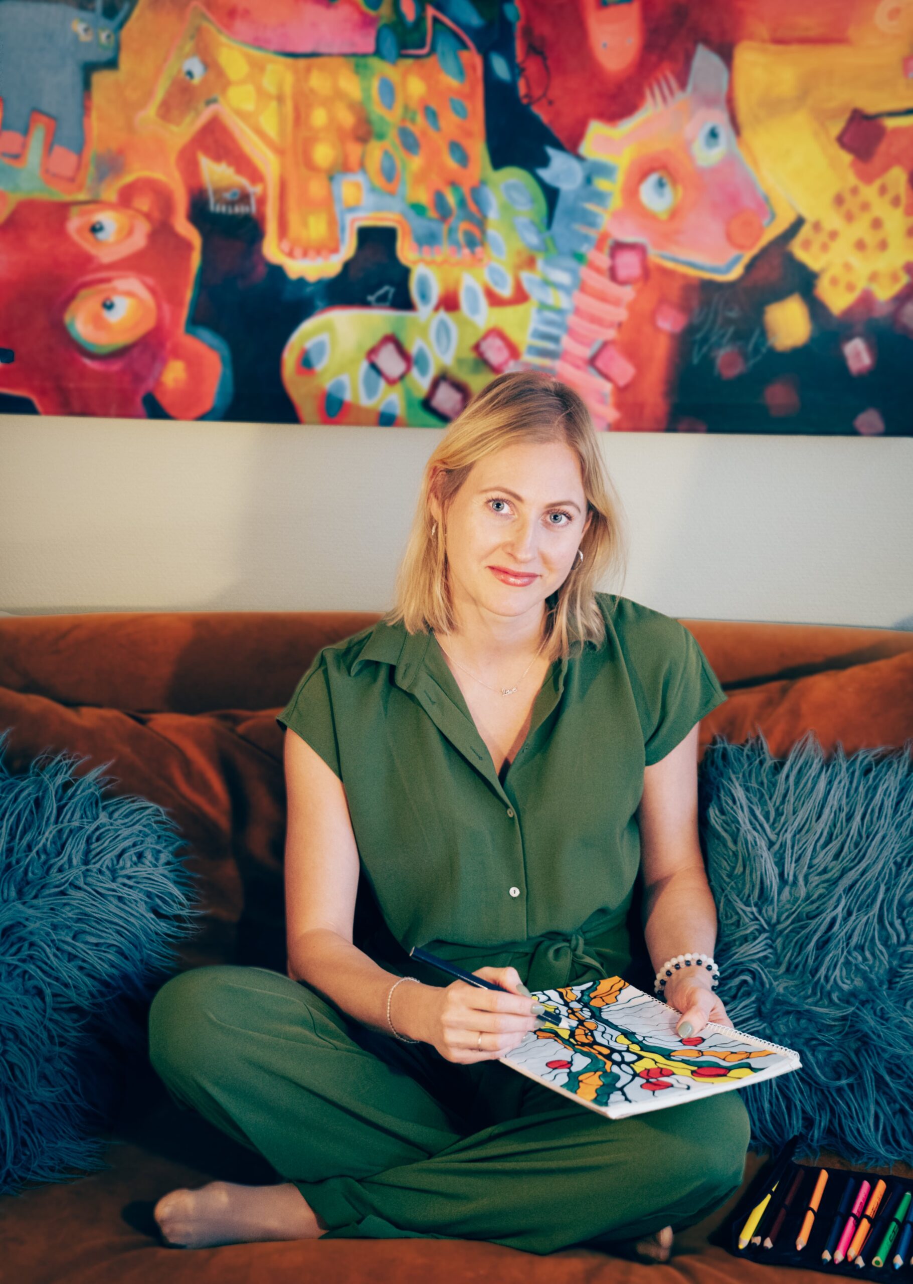 ruta valiukoniene and mindful art therapy