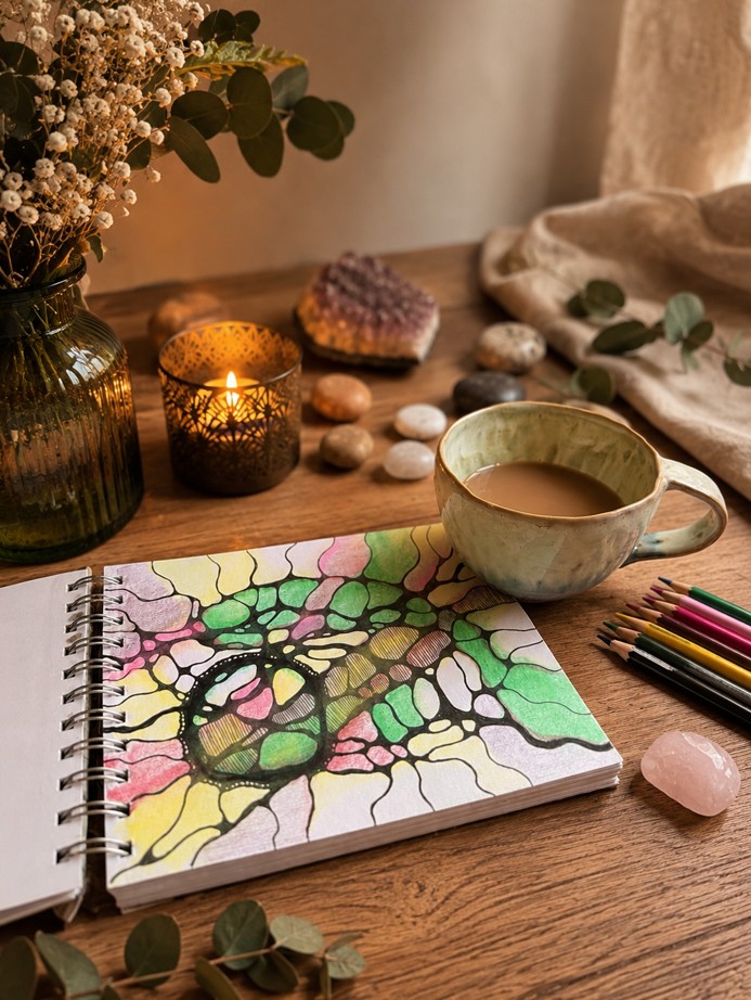 cozy evening with visual practice neuro me by ruta